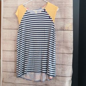 Matilda Jane Cap Sleeve Top Size L